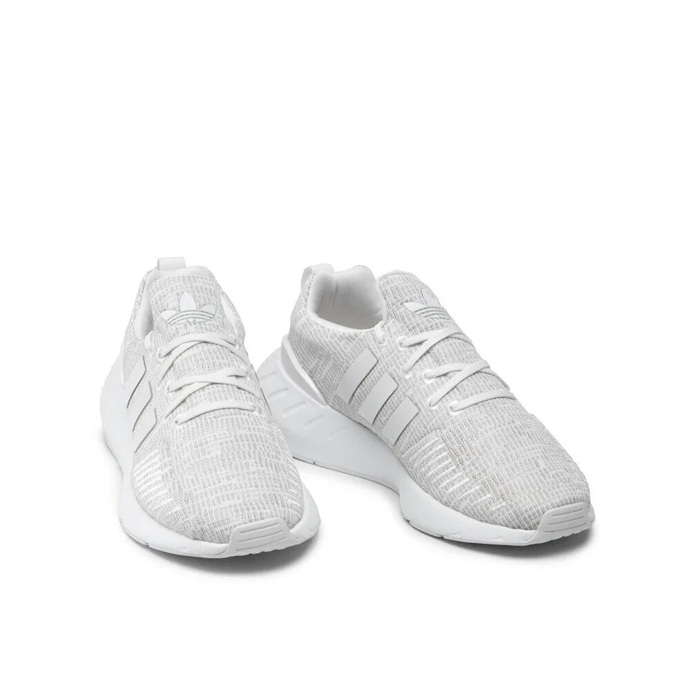 Adidas Swift Run 22 GW8175 Sneaker Kids US 5.5 Gray White Running Shoes GAL959